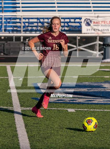 Thumbnail 1 in Indianapolis Cardinal Ritter vs. Brebeuf Jesuit Preparatory (IHSAA 2A Sectional Semi-final) photogallery.