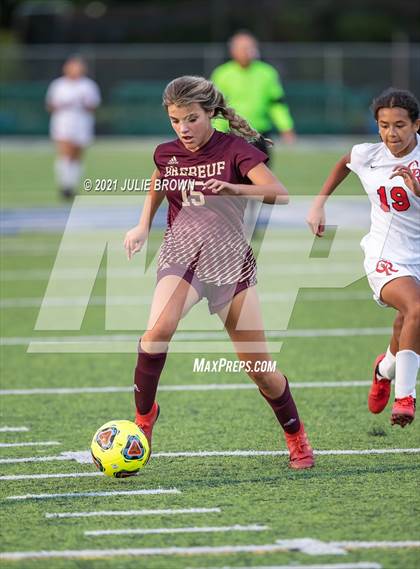 Thumbnail 3 in Indianapolis Cardinal Ritter vs. Brebeuf Jesuit Preparatory (IHSAA 2A Sectional Semi-final) photogallery.