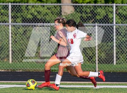 Thumbnail 3 in Indianapolis Cardinal Ritter vs. Brebeuf Jesuit Preparatory (IHSAA 2A Sectional Semi-final) photogallery.