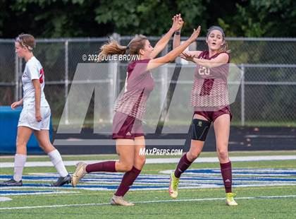 Thumbnail 2 in Indianapolis Cardinal Ritter vs. Brebeuf Jesuit Preparatory (IHSAA 2A Sectional Semi-final) photogallery.