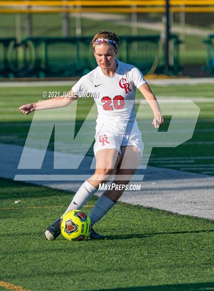 Thumbnail 2 in Indianapolis Cardinal Ritter vs. Brebeuf Jesuit Preparatory (IHSAA 2A Sectional Semi-final) photogallery.