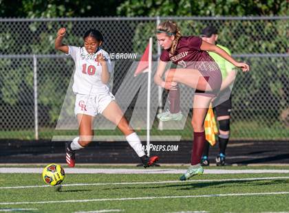 Thumbnail 1 in Indianapolis Cardinal Ritter vs. Brebeuf Jesuit Preparatory (IHSAA 2A Sectional Semi-final) photogallery.