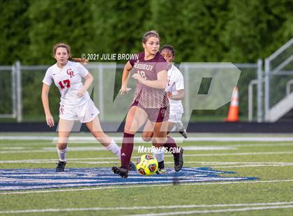 Thumbnail 2 in Indianapolis Cardinal Ritter vs. Brebeuf Jesuit Preparatory (IHSAA 2A Sectional Semi-final) photogallery.
