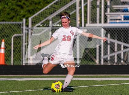 Thumbnail 3 in Indianapolis Cardinal Ritter vs. Brebeuf Jesuit Preparatory (IHSAA 2A Sectional Semi-final) photogallery.