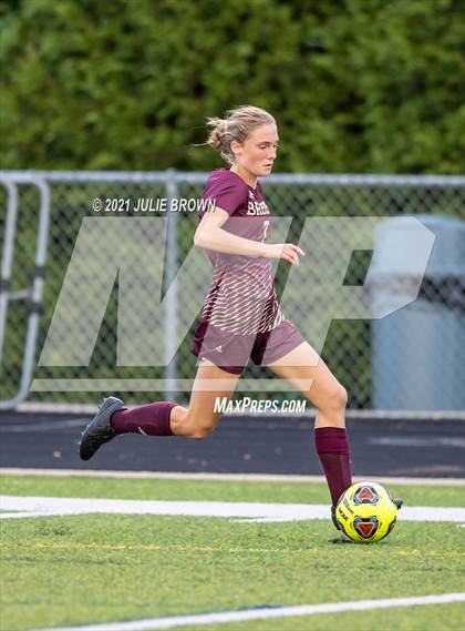 Thumbnail 3 in Indianapolis Cardinal Ritter vs. Brebeuf Jesuit Preparatory (IHSAA 2A Sectional Semi-final) photogallery.