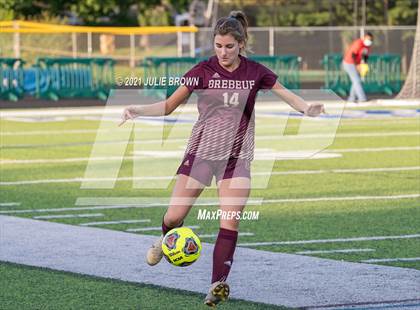 Thumbnail 2 in Indianapolis Cardinal Ritter vs. Brebeuf Jesuit Preparatory (IHSAA 2A Sectional Semi-final) photogallery.