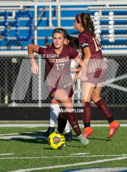 Thumbnail 3 in Indianapolis Cardinal Ritter vs. Brebeuf Jesuit Preparatory (IHSAA 2A Sectional Semi-final) photogallery.