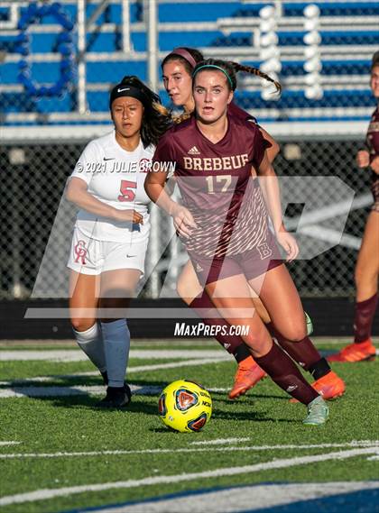 Thumbnail 1 in Indianapolis Cardinal Ritter vs. Brebeuf Jesuit Preparatory (IHSAA 2A Sectional Semi-final) photogallery.