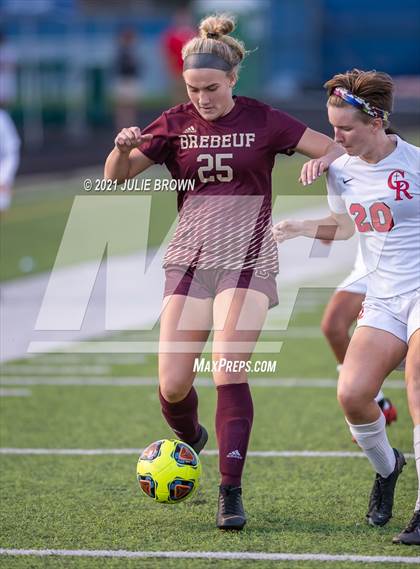 Thumbnail 1 in Indianapolis Cardinal Ritter vs. Brebeuf Jesuit Preparatory (IHSAA 2A Sectional Semi-final) photogallery.