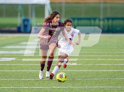 Thumbnail 3 in Indianapolis Cardinal Ritter vs. Brebeuf Jesuit Preparatory (IHSAA 2A Sectional Semi-final) photogallery.