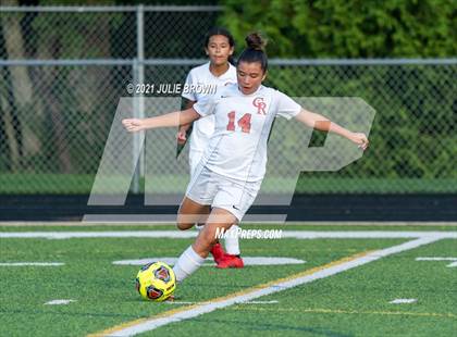 Thumbnail 2 in Indianapolis Cardinal Ritter vs. Brebeuf Jesuit Preparatory (IHSAA 2A Sectional Semi-final) photogallery.