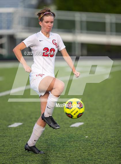 Thumbnail 2 in Indianapolis Cardinal Ritter vs. Brebeuf Jesuit Preparatory (IHSAA 2A Sectional Semi-final) photogallery.
