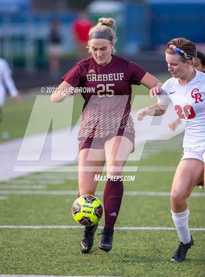Thumbnail 3 in Indianapolis Cardinal Ritter vs. Brebeuf Jesuit Preparatory (IHSAA 2A Sectional Semi-final) photogallery.
