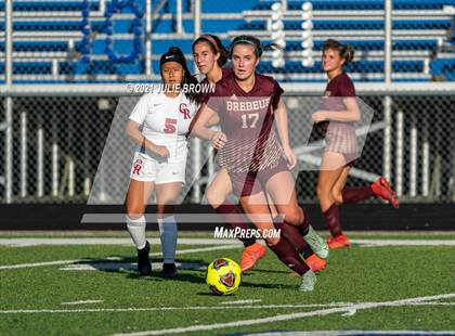 Thumbnail 2 in Indianapolis Cardinal Ritter vs. Brebeuf Jesuit Preparatory (IHSAA 2A Sectional Semi-final) photogallery.