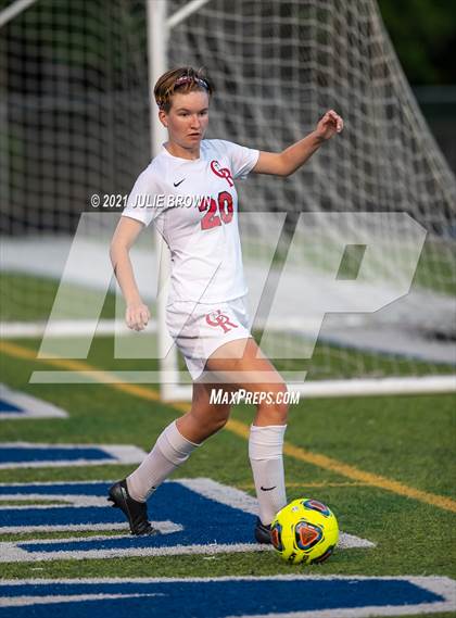 Thumbnail 3 in Indianapolis Cardinal Ritter vs. Brebeuf Jesuit Preparatory (IHSAA 2A Sectional Semi-final) photogallery.