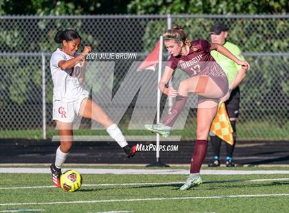 Thumbnail 3 in Indianapolis Cardinal Ritter vs. Brebeuf Jesuit Preparatory (IHSAA 2A Sectional Semi-final) photogallery.
