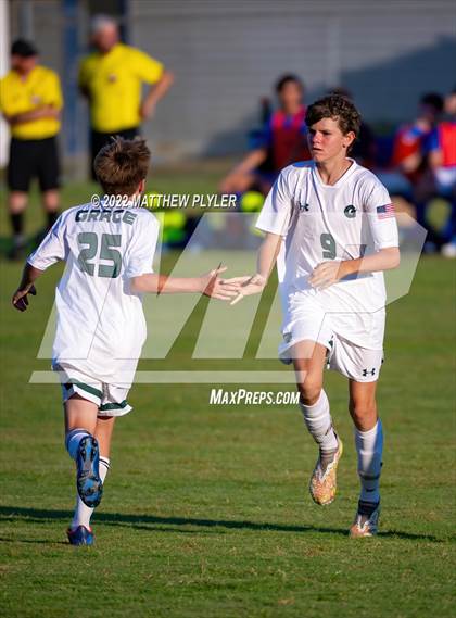 Thumbnail 1 in Grace Christian @ Fayetteville Christian (scrimmage) photogallery.