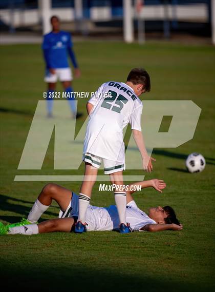 Thumbnail 1 in Grace Christian @ Fayetteville Christian (scrimmage) photogallery.