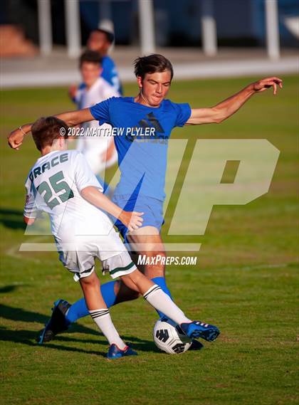 Thumbnail 3 in Grace Christian @ Fayetteville Christian (scrimmage) photogallery.
