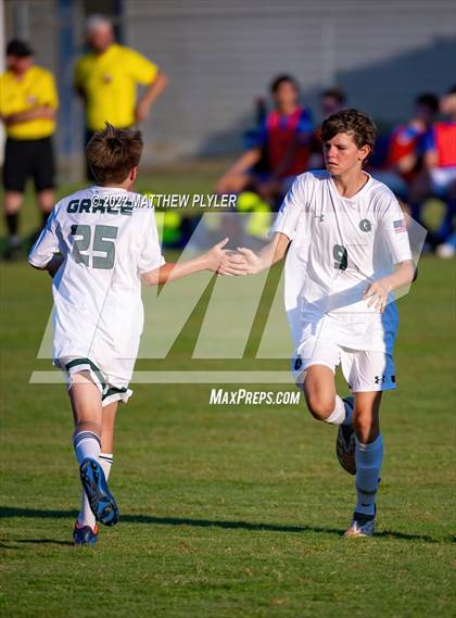 Thumbnail 3 in Grace Christian @ Fayetteville Christian (scrimmage) photogallery.