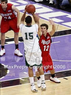Thumbnail 3 in Horizon vs. Sacred Heart Cathedral (CIF State D4 Final) photogallery.