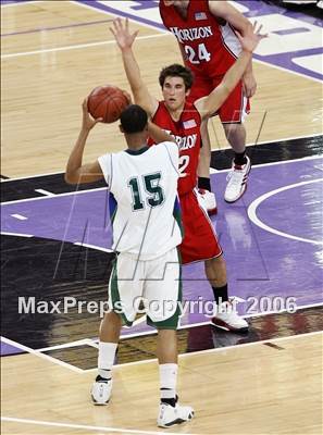 Thumbnail 3 in Horizon vs. Sacred Heart Cathedral (CIF State D4 Final) photogallery.