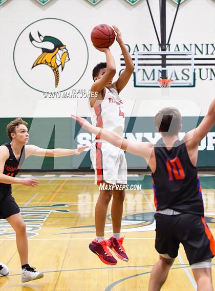Thumbnail 2 in Chaparral vs. Thunderbird (Sunnyslope Hoopsgiving Basketball Tournament) photogallery.