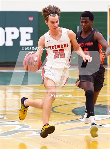 Thumbnail 2 in Chaparral vs. Thunderbird (Sunnyslope Hoopsgiving Basketball Tournament) photogallery.