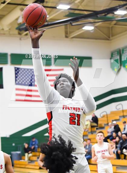Thumbnail 3 in Chaparral vs. Thunderbird (Sunnyslope Hoopsgiving Basketball Tournament) photogallery.