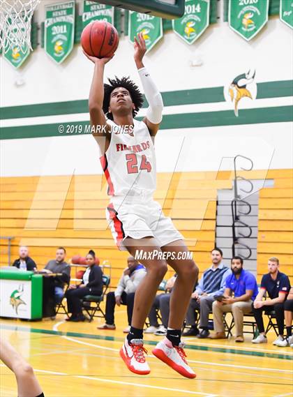 Thumbnail 3 in Chaparral vs. Thunderbird (Sunnyslope Hoopsgiving Basketball Tournament) photogallery.