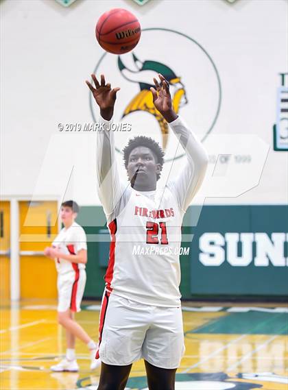 Thumbnail 2 in Chaparral vs. Thunderbird (Sunnyslope Hoopsgiving Basketball Tournament) photogallery.