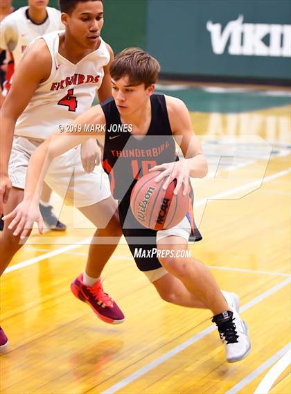 Thumbnail 1 in Chaparral vs. Thunderbird (Sunnyslope Hoopsgiving Basketball Tournament) photogallery.