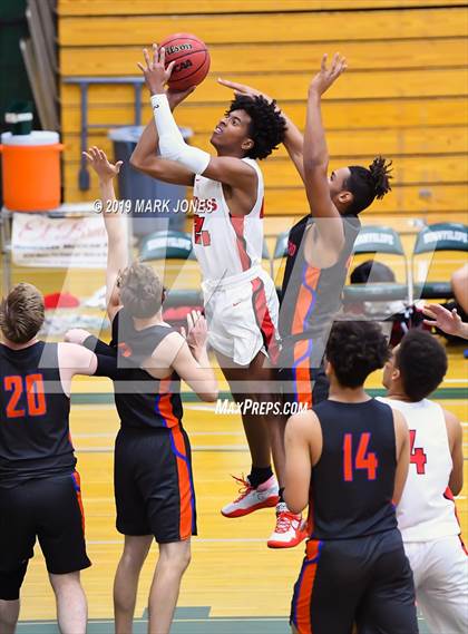 Thumbnail 2 in Chaparral vs. Thunderbird (Sunnyslope Hoopsgiving Basketball Tournament) photogallery.
