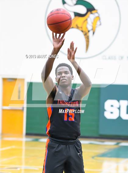Thumbnail 1 in Chaparral vs. Thunderbird (Sunnyslope Hoopsgiving Basketball Tournament) photogallery.