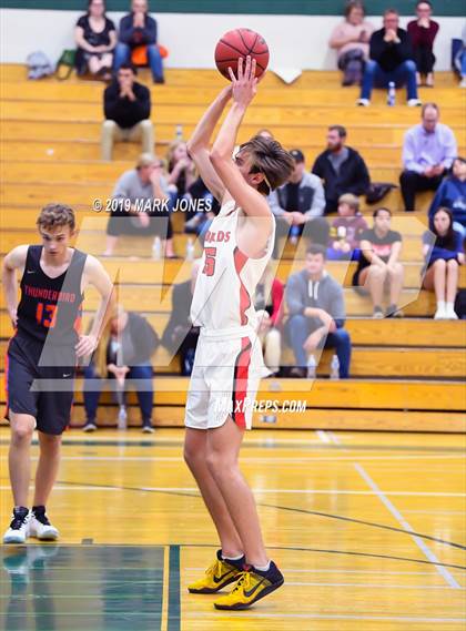 Thumbnail 2 in Chaparral vs. Thunderbird (Sunnyslope Hoopsgiving Basketball Tournament) photogallery.