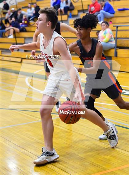 Thumbnail 3 in Chaparral vs. Thunderbird (Sunnyslope Hoopsgiving Basketball Tournament) photogallery.