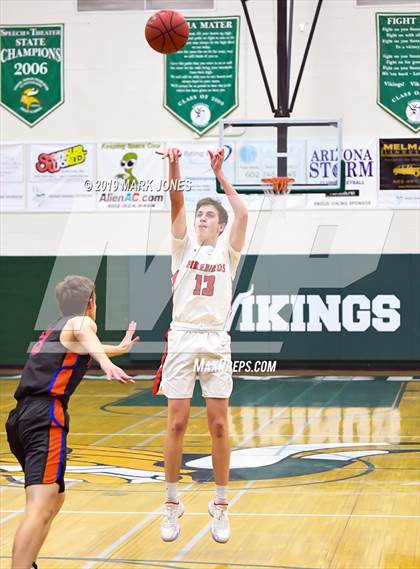 Thumbnail 2 in Chaparral vs. Thunderbird (Sunnyslope Hoopsgiving Basketball Tournament) photogallery.