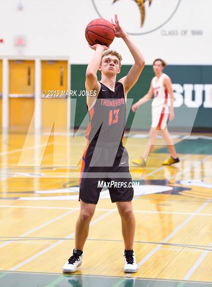 Thumbnail 2 in Chaparral vs. Thunderbird (Sunnyslope Hoopsgiving Basketball Tournament) photogallery.