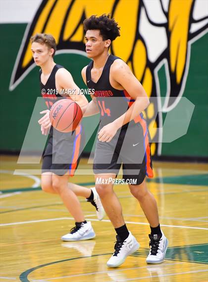 Thumbnail 1 in Chaparral vs. Thunderbird (Sunnyslope Hoopsgiving Basketball Tournament) photogallery.