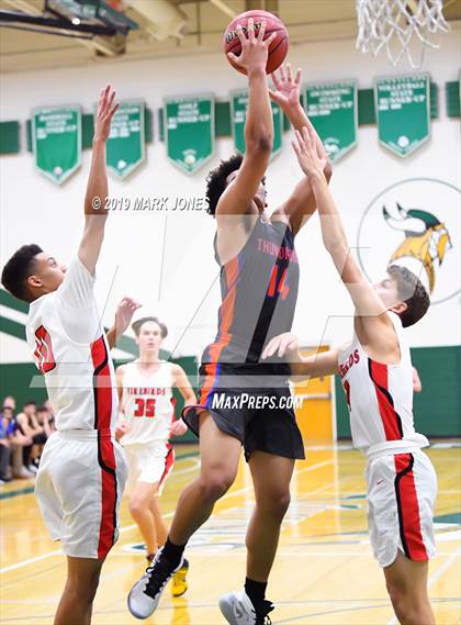 Thumbnail 1 in Chaparral vs. Thunderbird (Sunnyslope Hoopsgiving Basketball Tournament) photogallery.