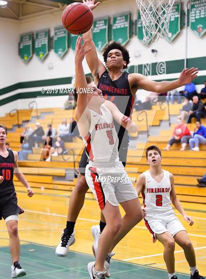 Thumbnail 1 in Chaparral vs. Thunderbird (Sunnyslope Hoopsgiving Basketball Tournament) photogallery.