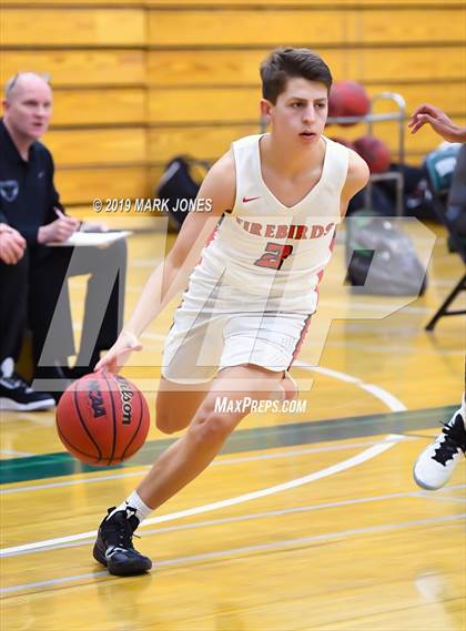 Thumbnail 2 in Chaparral vs. Thunderbird (Sunnyslope Hoopsgiving Basketball Tournament) photogallery.