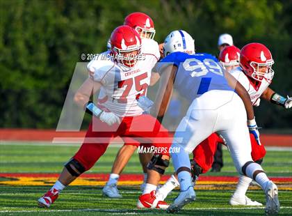 Thumbnail 2 in Hinsdale Central vs. St. Xavier (Crosstown Showdown) photogallery.
