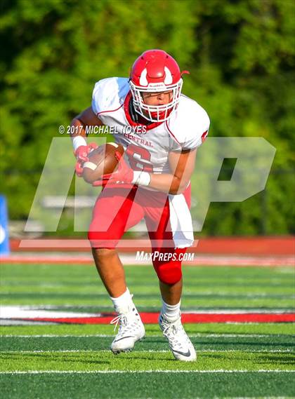Thumbnail 3 in Hinsdale Central vs. St. Xavier (Crosstown Showdown) photogallery.