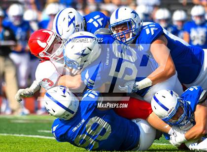 Thumbnail 3 in Hinsdale Central vs. St. Xavier (Crosstown Showdown) photogallery.
