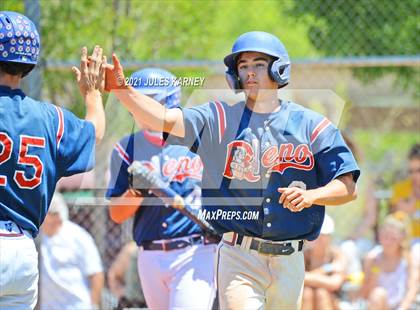 Thumbnail 2 in Bishop Manogue vs Reno (PBR Nevada State Championship Round 2) photogallery.