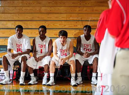 Thumbnail 1 in Pearce vs. Taft (McDonald's Texas Invitational) photogallery.