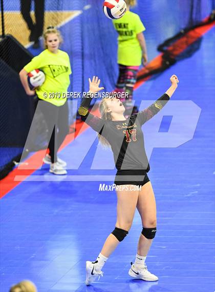 Thumbnail 3 in Eagle Ridge Academy vs Alamosa (CHSAA 3A Pool Play) photogallery.