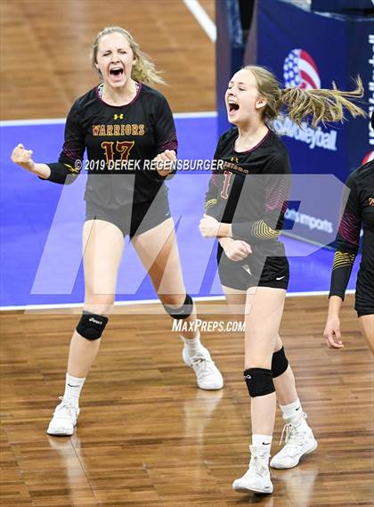 Thumbnail 3 in Eagle Ridge Academy vs Alamosa (CHSAA 3A Pool Play) photogallery.