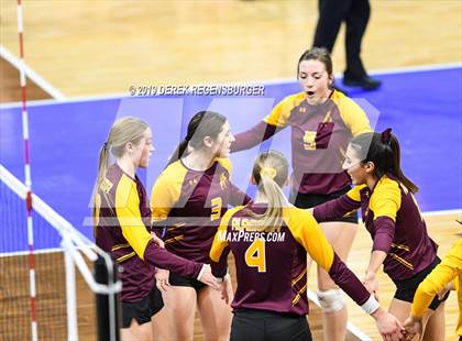 Thumbnail 1 in Eagle Ridge Academy vs Alamosa (CHSAA 3A Pool Play) photogallery.